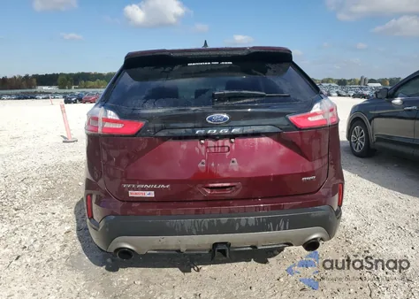 2021 Ford Edge Titanium from USA, damaged, VIN 2FMPK4K90MBA41983